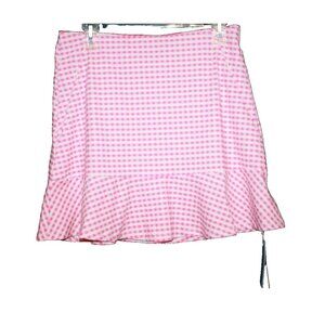 ACEGOLFS Skort Womens Size Medium M Pink Golf Tennis Skirt UPF 50 Stretch NEW
